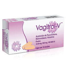 Vagitrol V metronidazol vaginitis óvulos Sanfer RX ginecologia